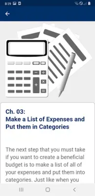 Budgeting Basics android App screenshot 2