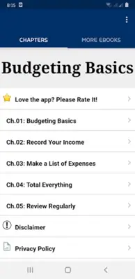 Budgeting Basics android App screenshot 5